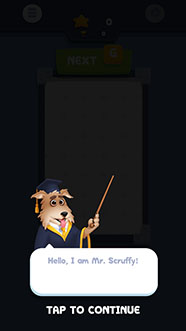 tutorial screen